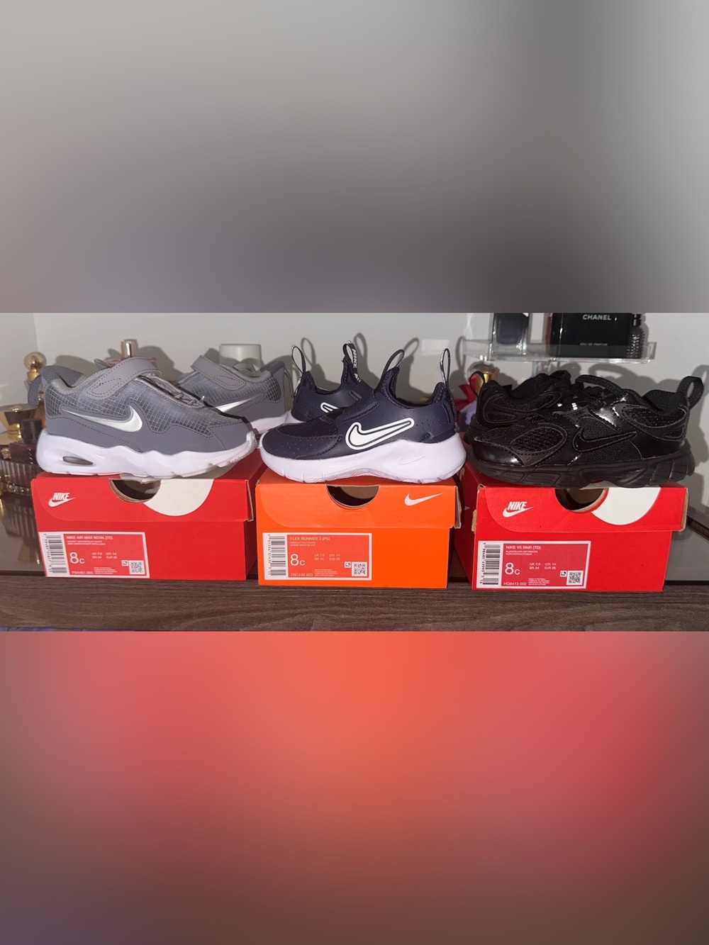 Nike Toddler Boys Size 8 Sneakers, Can Be Unisex